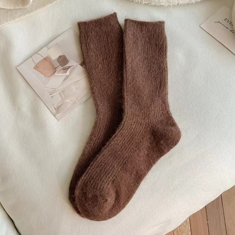 Elara Wool Mid-Calf Socks