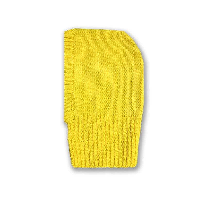 Eira Wool Knit Balaclava Beanie