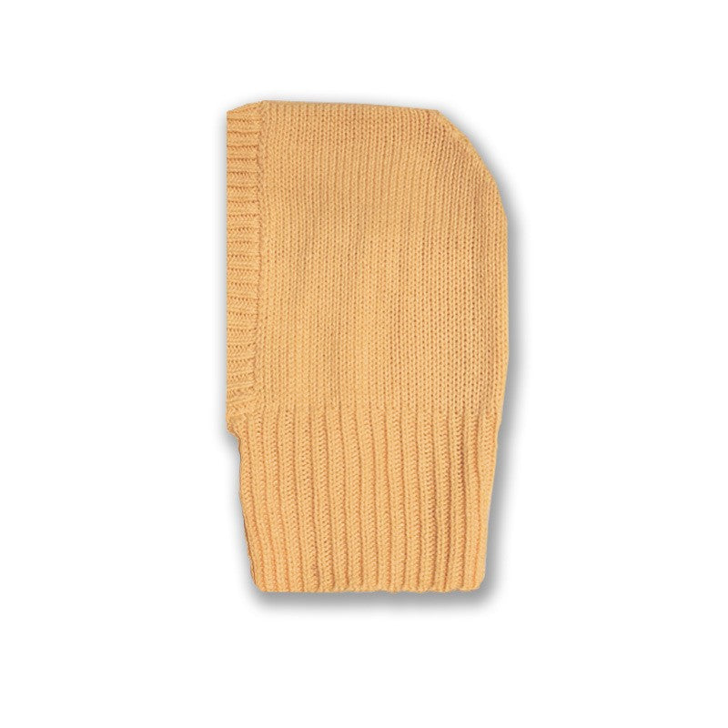 Eira Wool Knit Balaclava Beanie