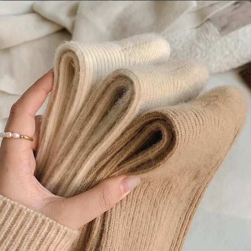 Elara Wool Mid-Calf Socks