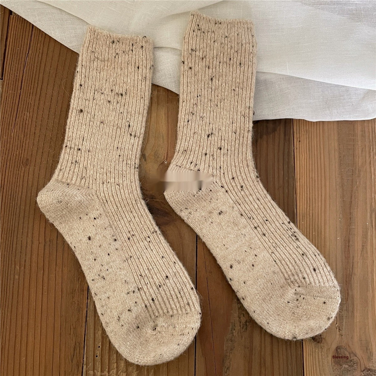 Marlowe Wool Mid-Calf Socks