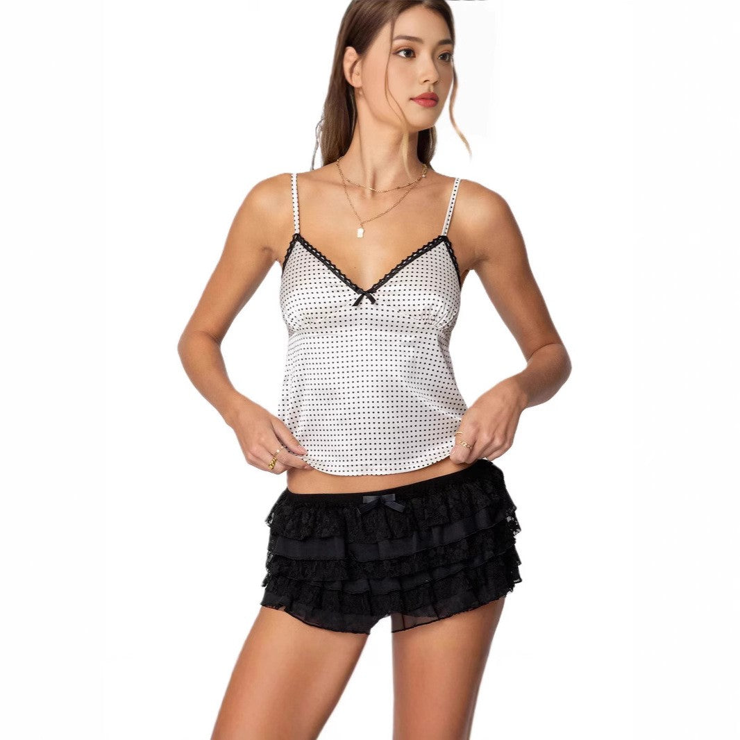 Vivia Satin Lace Camisole